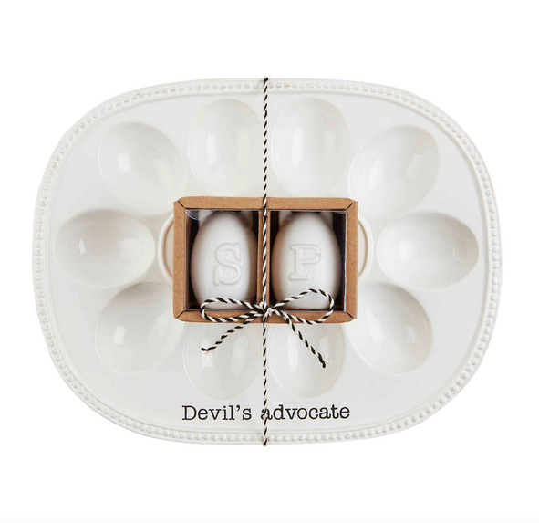 Deviled Egg Tray & Shaker Set