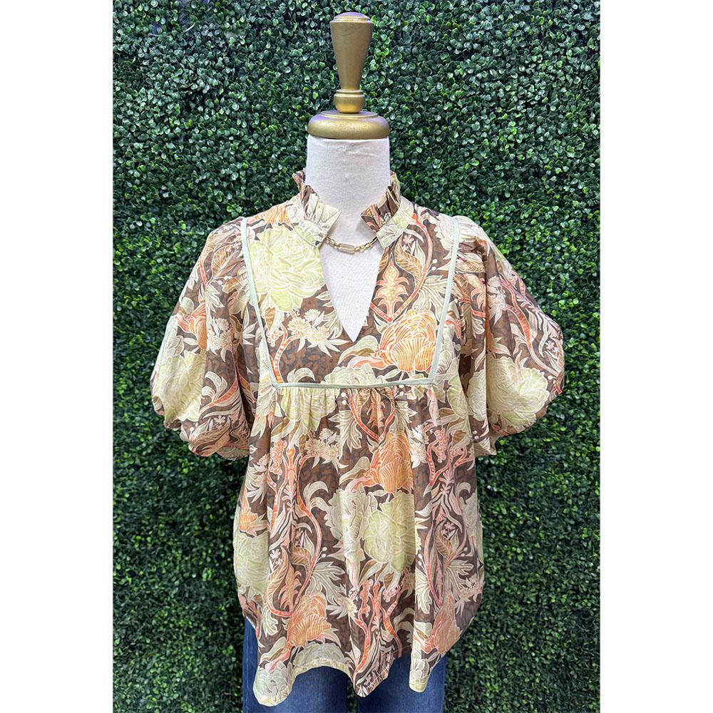 Edwina V-Neck Top