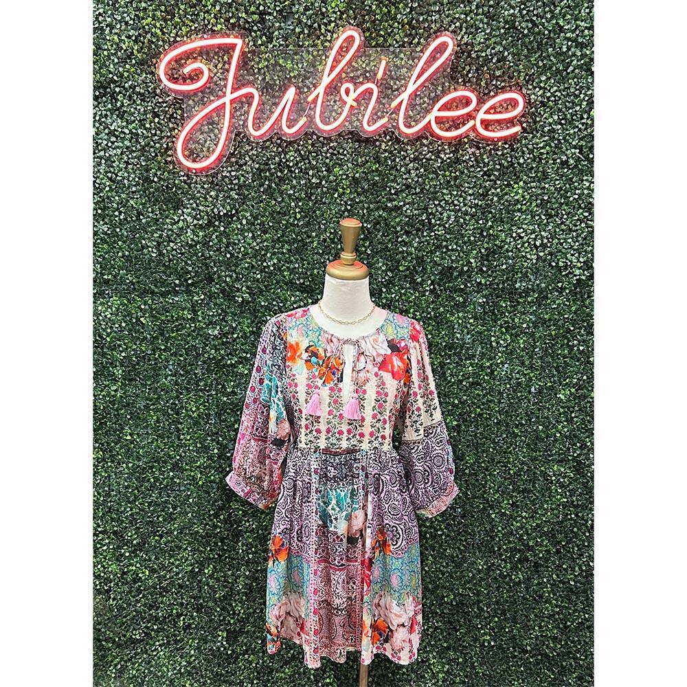 Millie Patchwork Dress