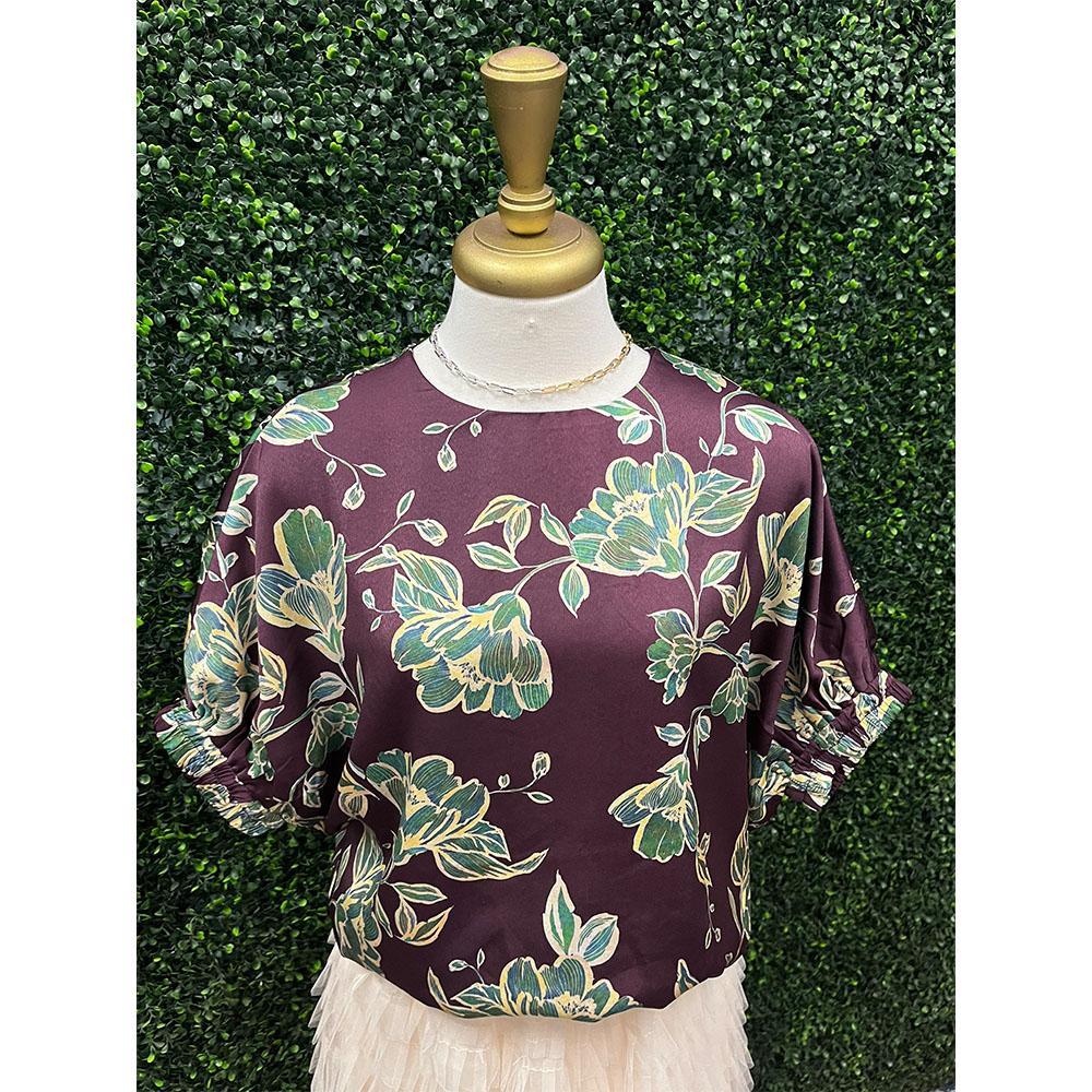 Zella Floral Top