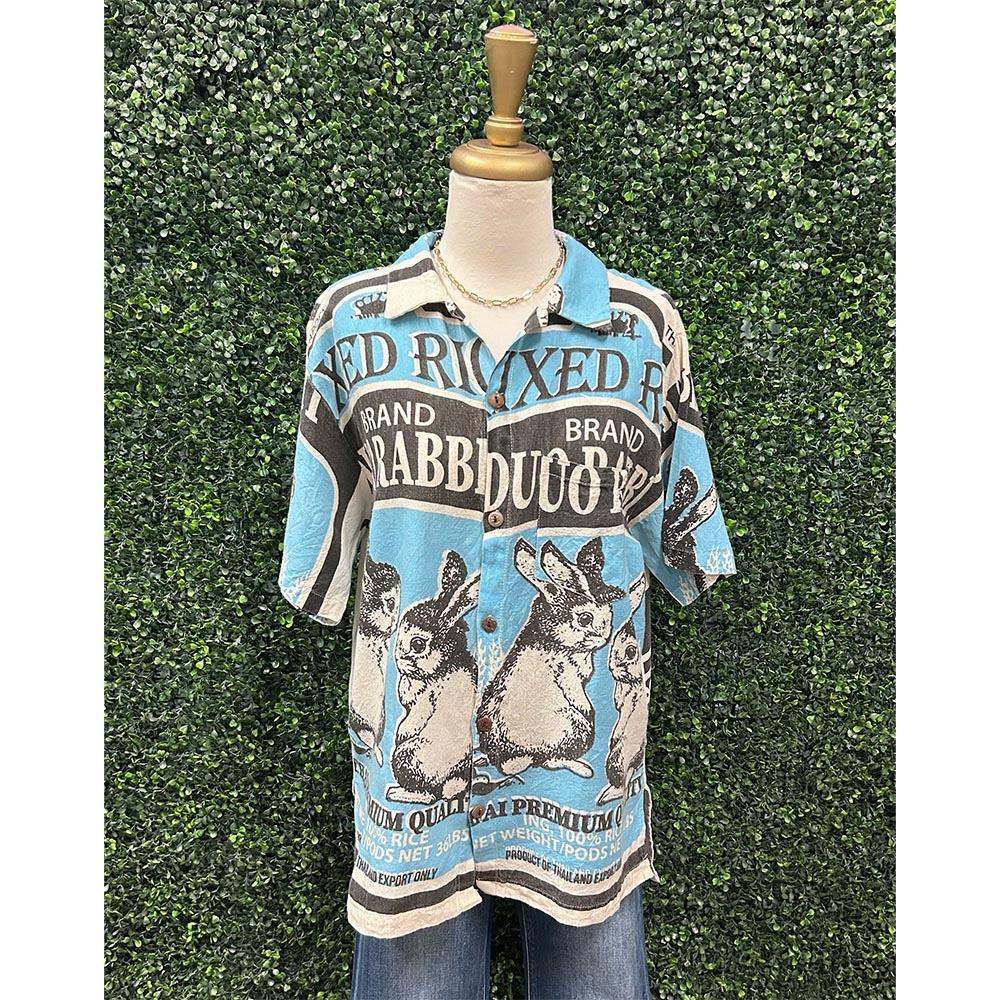 Vintage Bunny Short Sleeve Shirt