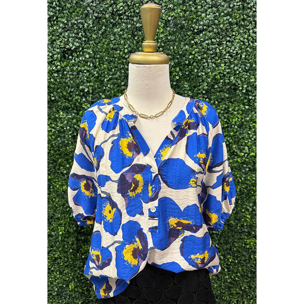 Blueberry Blossom Top