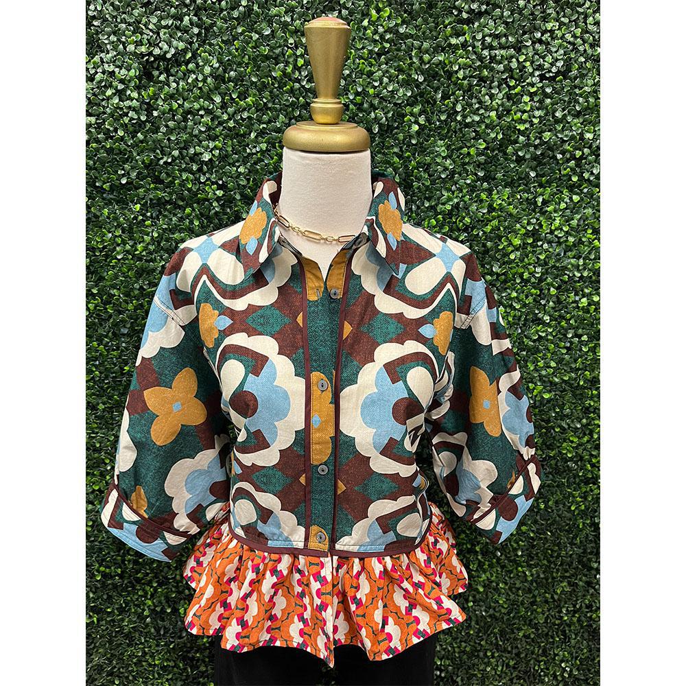 Jovia Button Up Blouse
