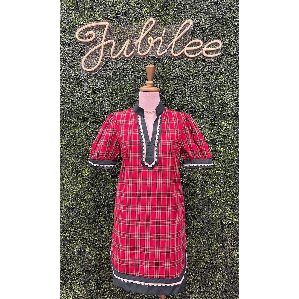 Morri Plaid Mini Dress