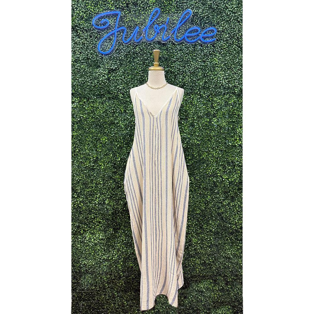 Mable Striped Maxi Dress