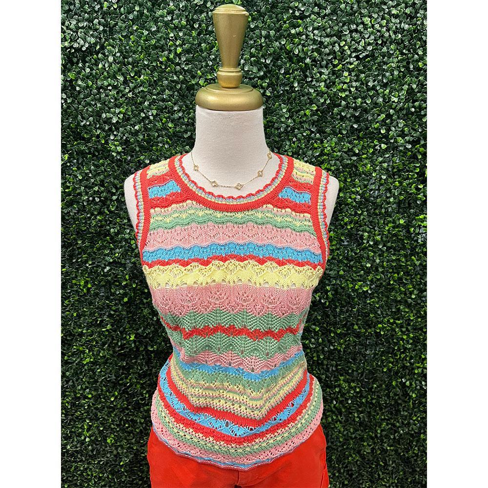 Amora Riviera Stripe Top