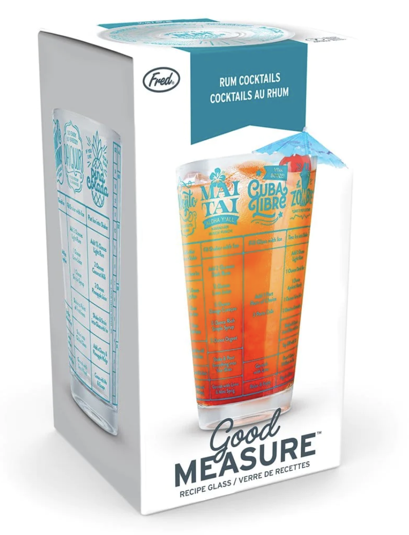 Good Measure Recipe Glass