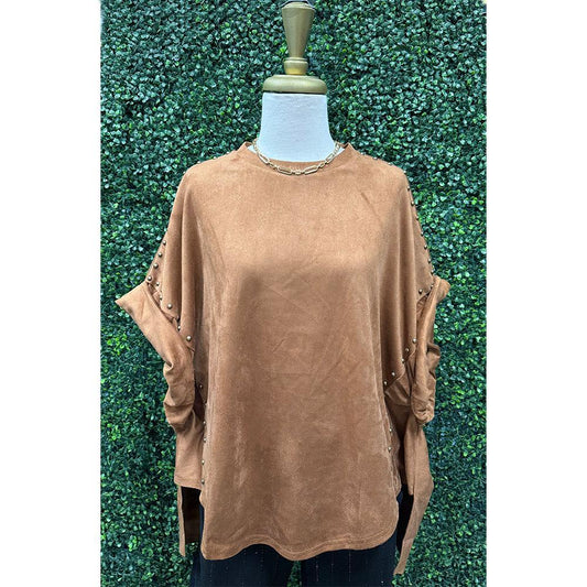 Chelsea Studded Oversized Tee