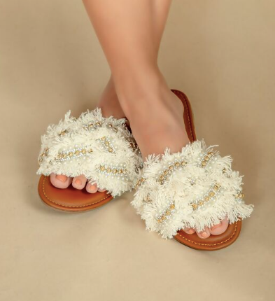 Sunny 10 White Sandals