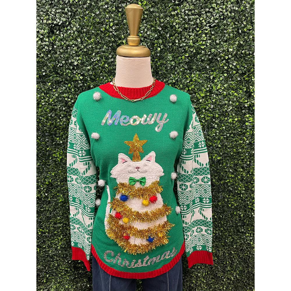 Meowy Christmas Sweater