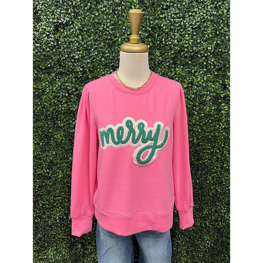 Merry Pink Sweatshirt