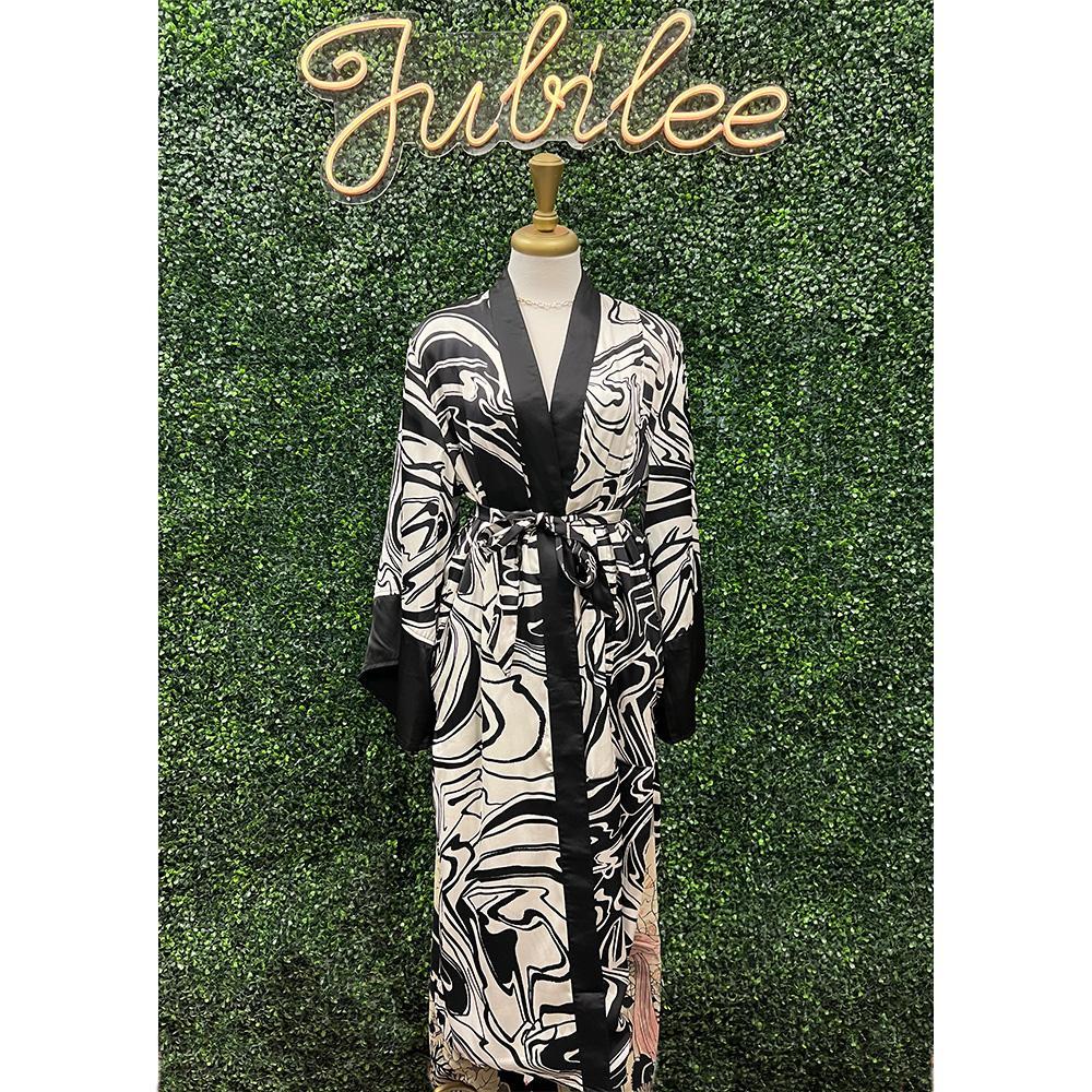 Londyn Reversible Satin Duster
