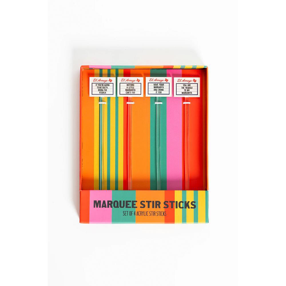 Marquee Stir Sticks - Little Margarita