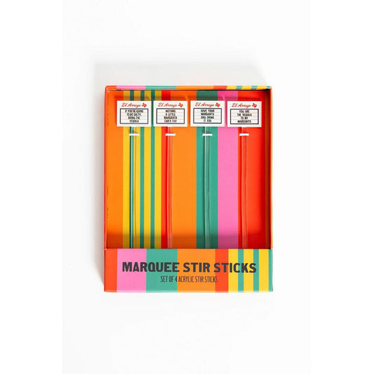 Marquee Stir Sticks - Little Margarita