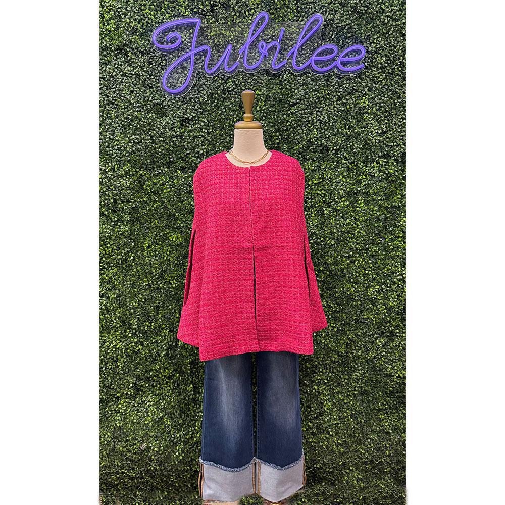Sunset Dance Tweed Capelet