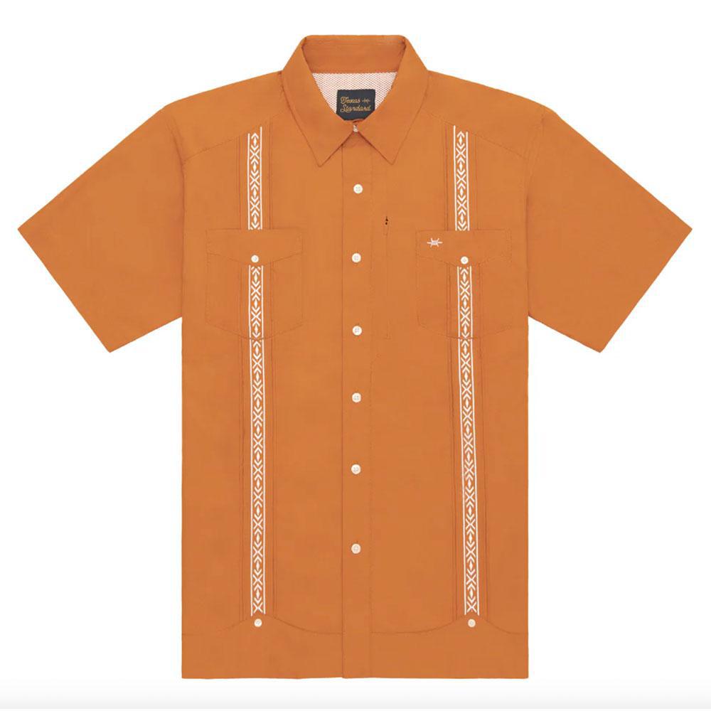 Guayabera Libre - Burnt Orange