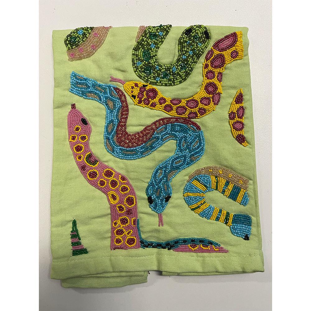 Beaded Dish Towels