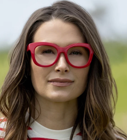 Center Stage Focus Reading Glasses - Red