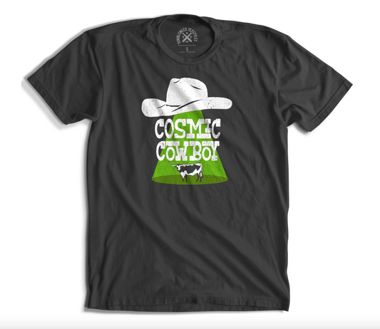 Cosmic Cowboy Graphic Tee Shirt