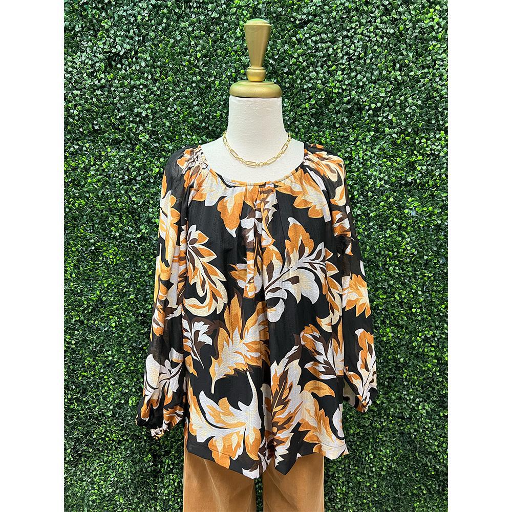 Clara Mix Abstract Blouse