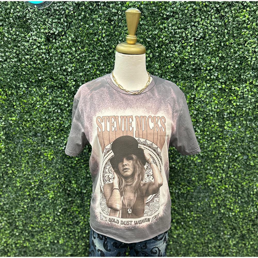 Stevie Gold Dust Woman Rock Tee