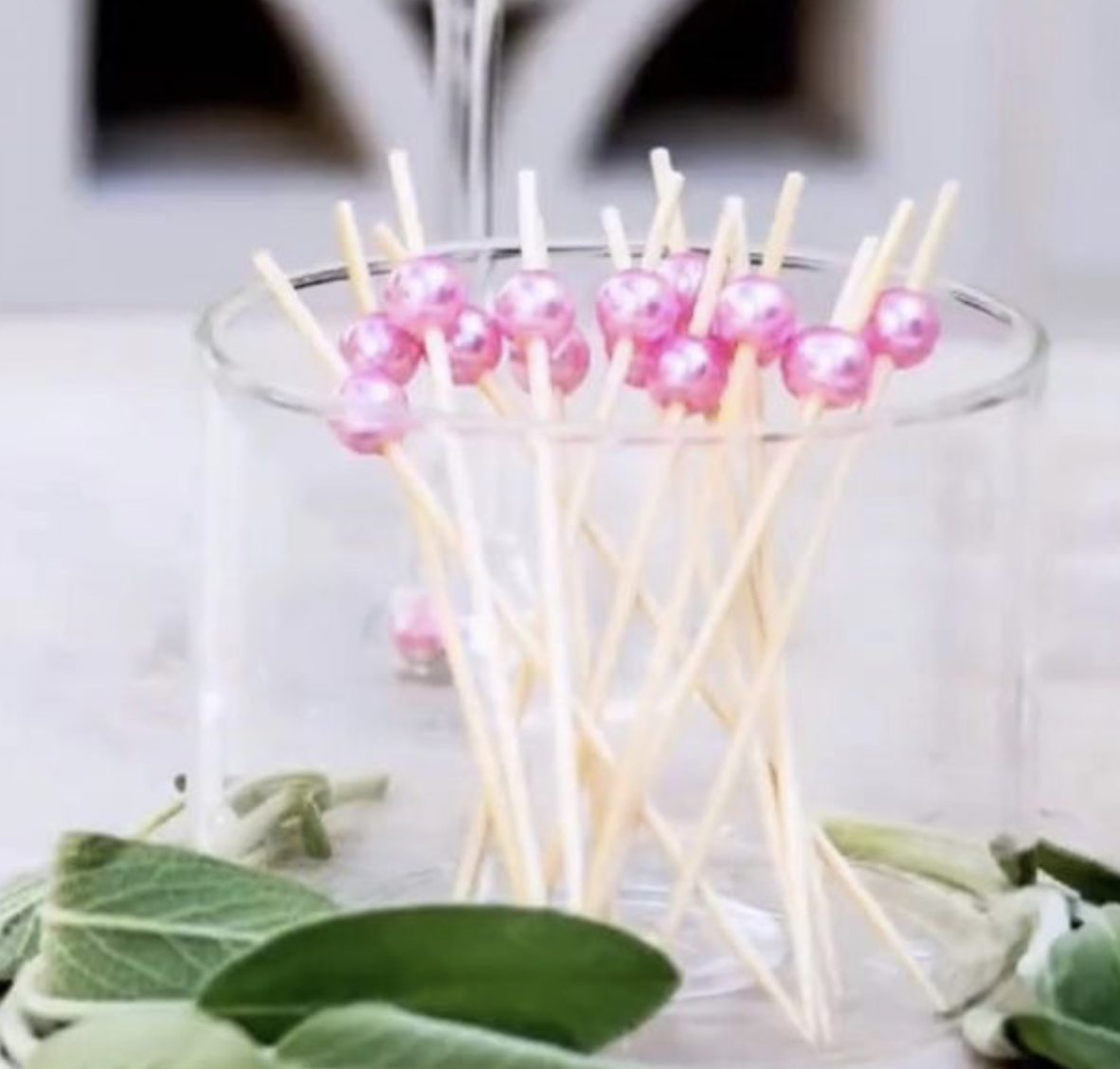 Pearl Cocktail Sticks
