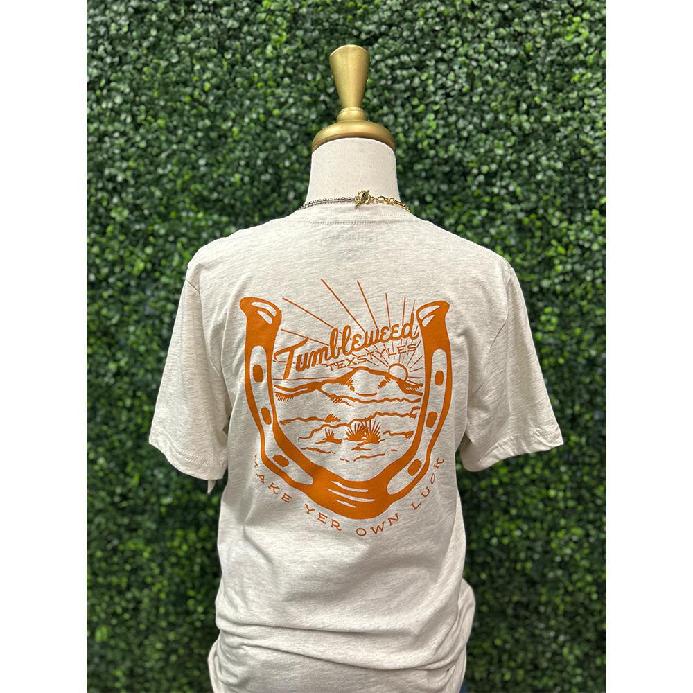Oatmeal Make Yer Own Luck Tee