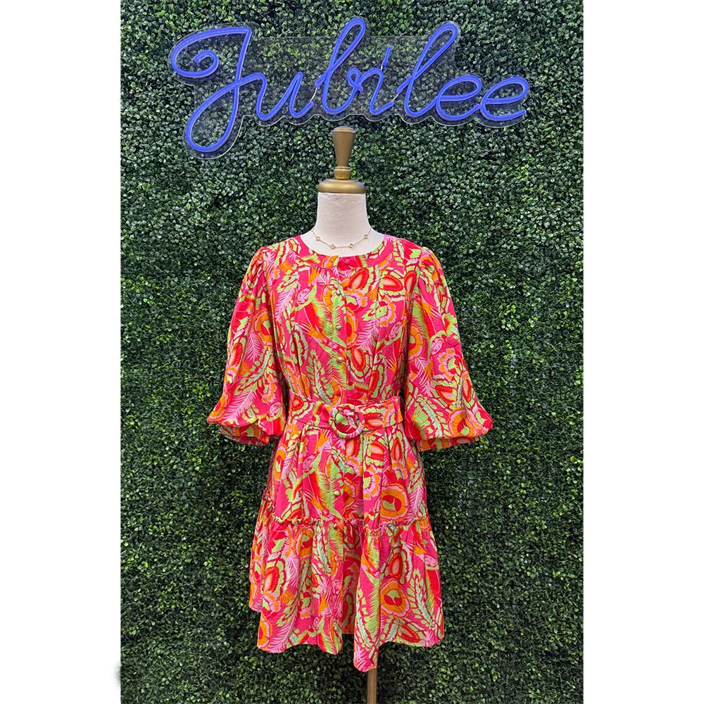 Mayleen Multi Color Mini Dress