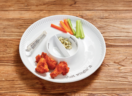 Circa Hot Wing Platter Set