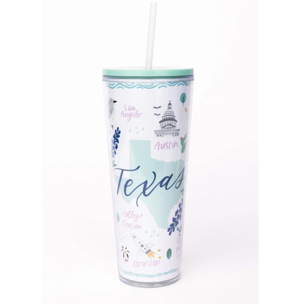Texas 24oz. Straw Tumbler