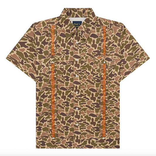 Guayabera Libre - Tejas Camo