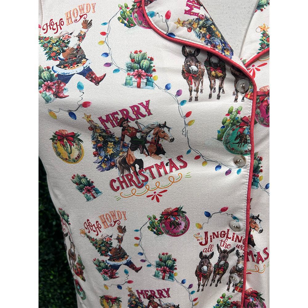 Ho Ho Howdy Pajama Set