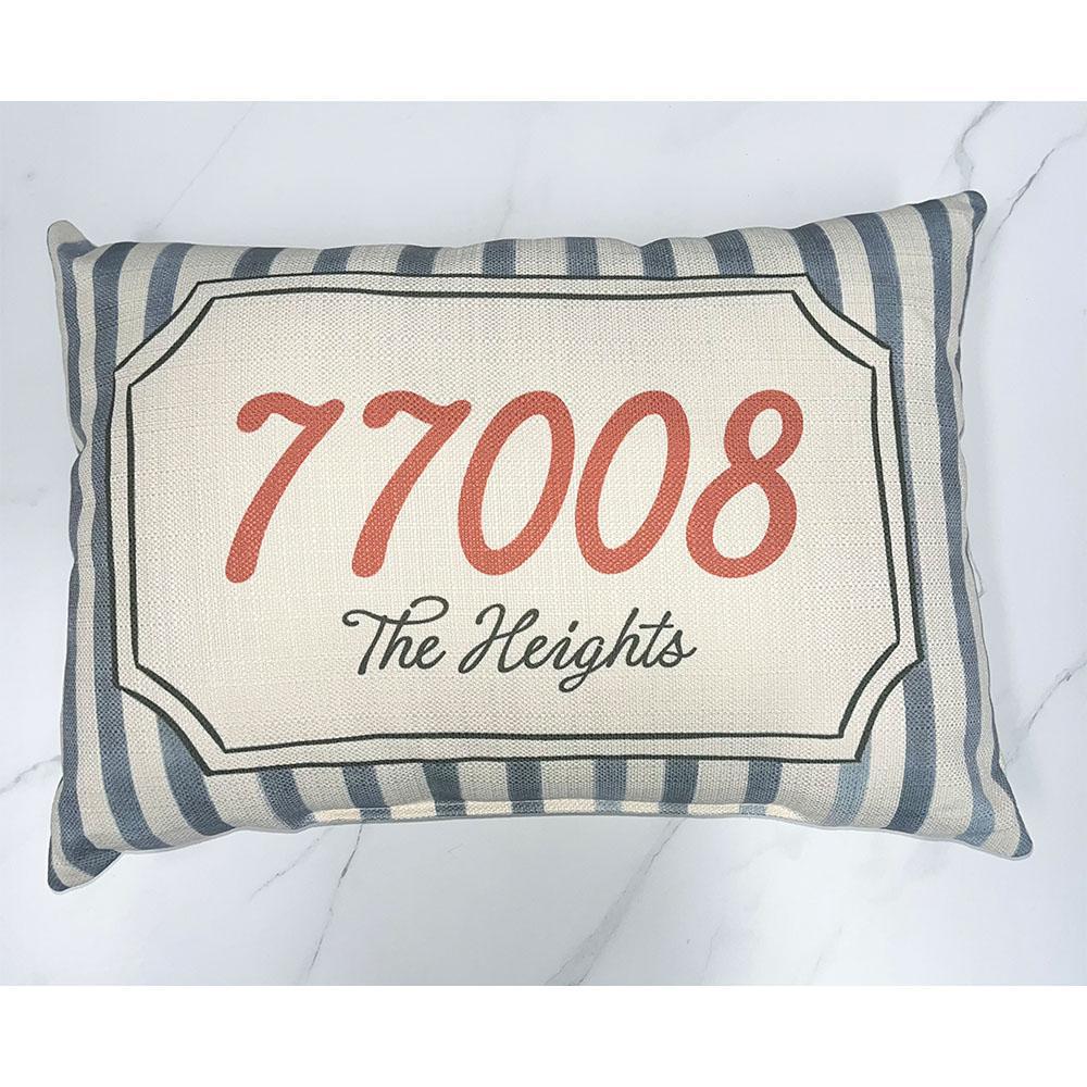 French Stripe Ribbon 77008 Pillow