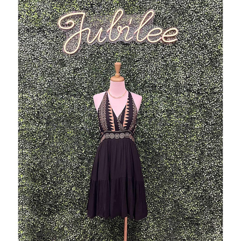 Zella Halter Short Dress