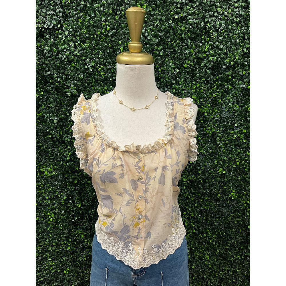 Ada Tuscan Bouquet Top