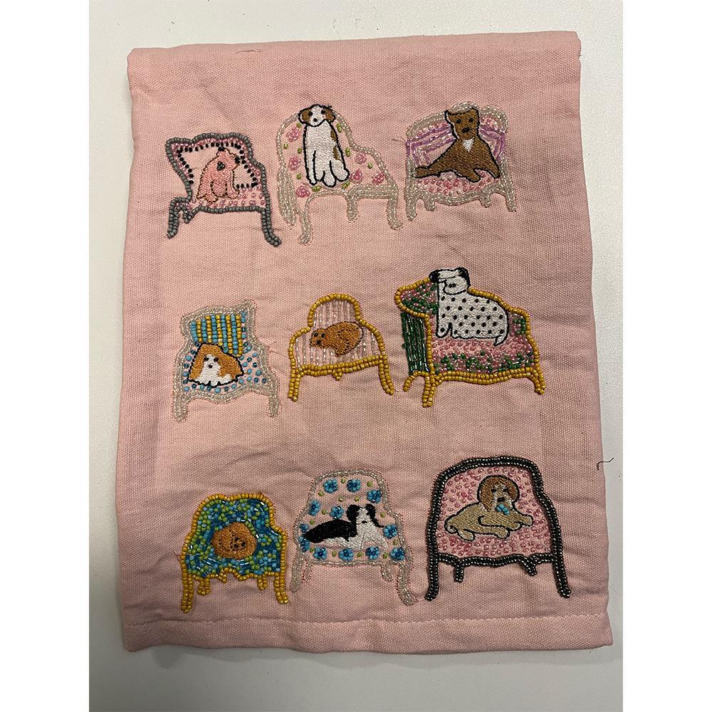 Beaded Dish Towels