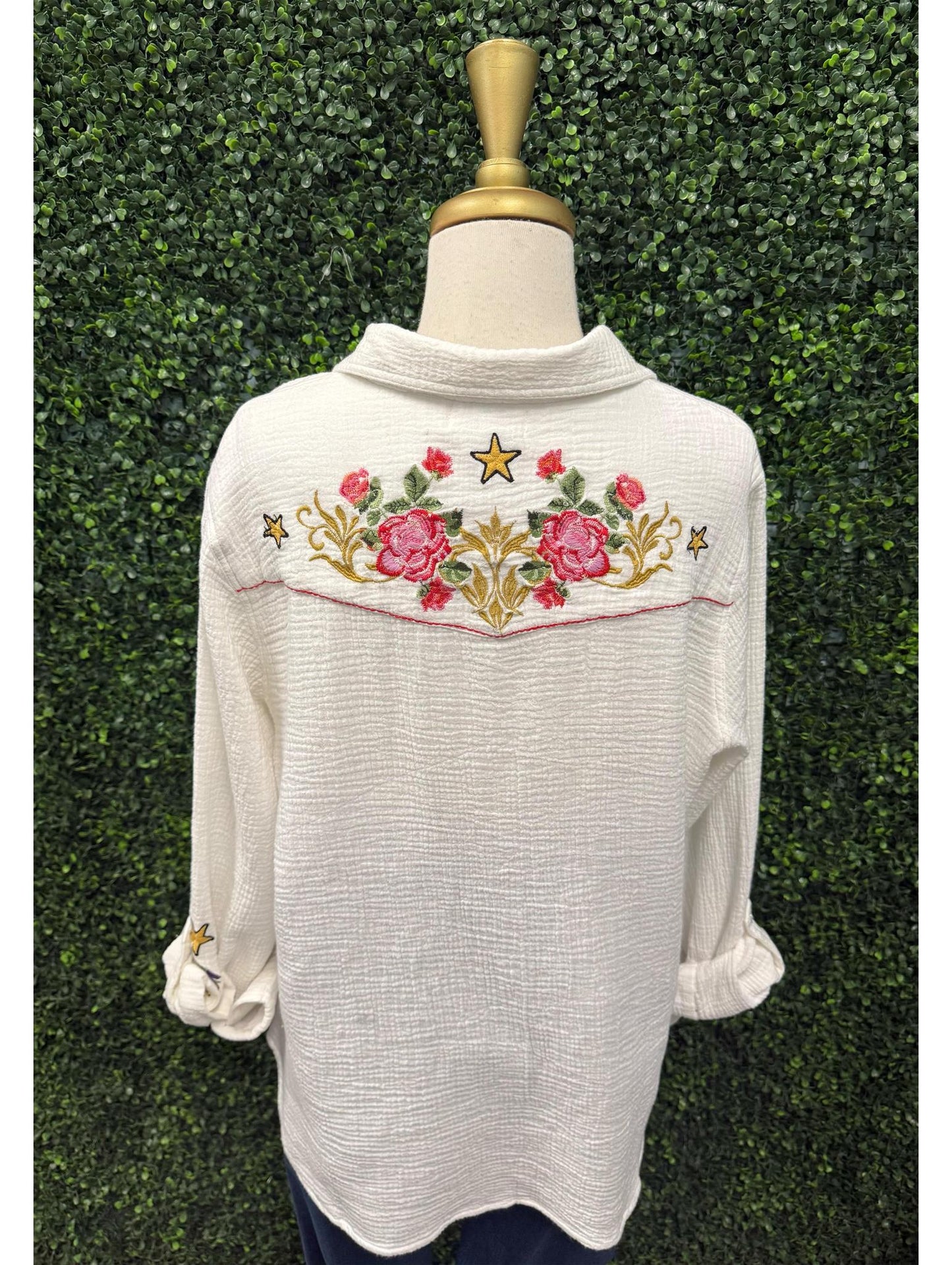 White Paloma Blouse