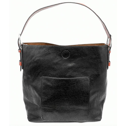 Classic Hobo Bag - Black / Cedar