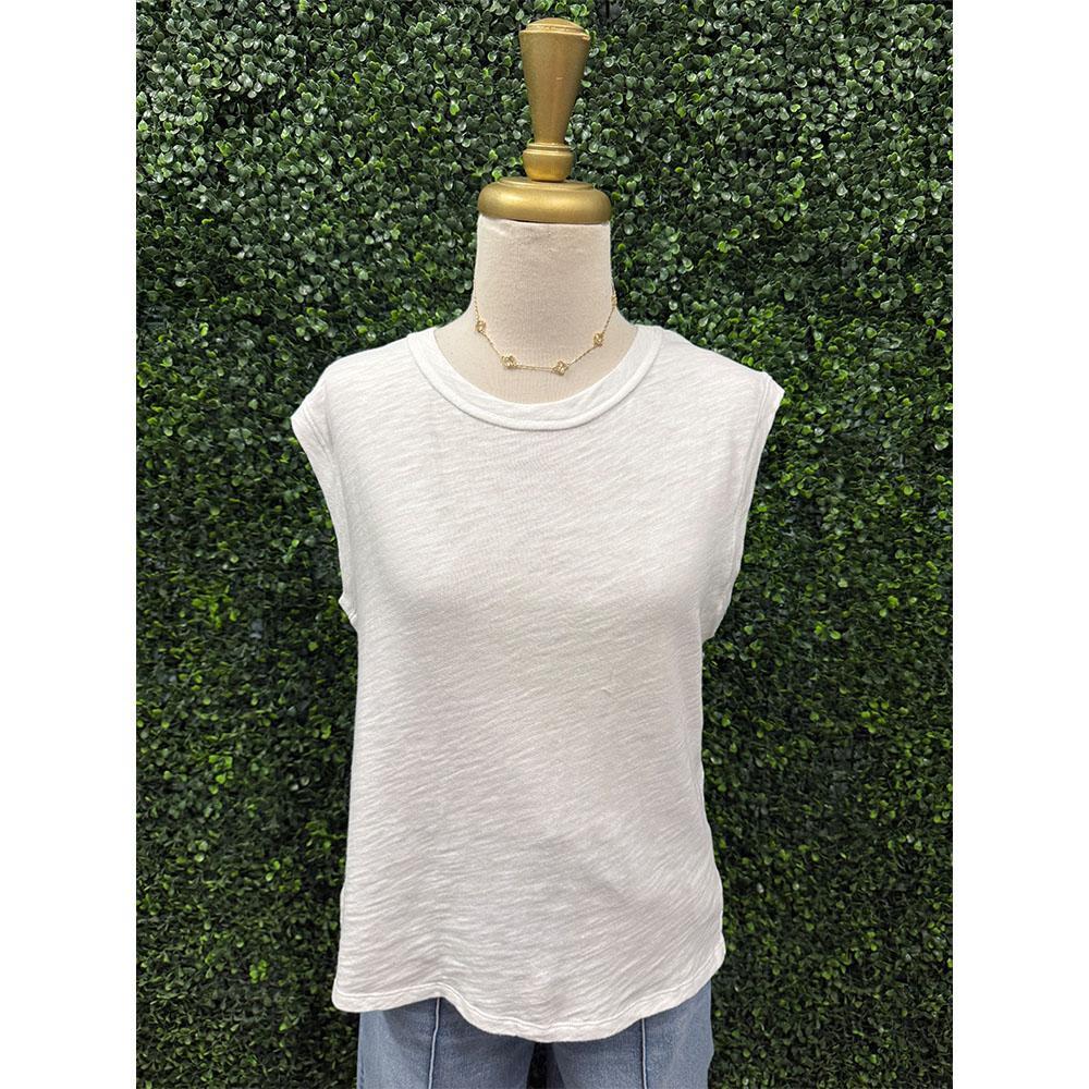 White Charli Tank
