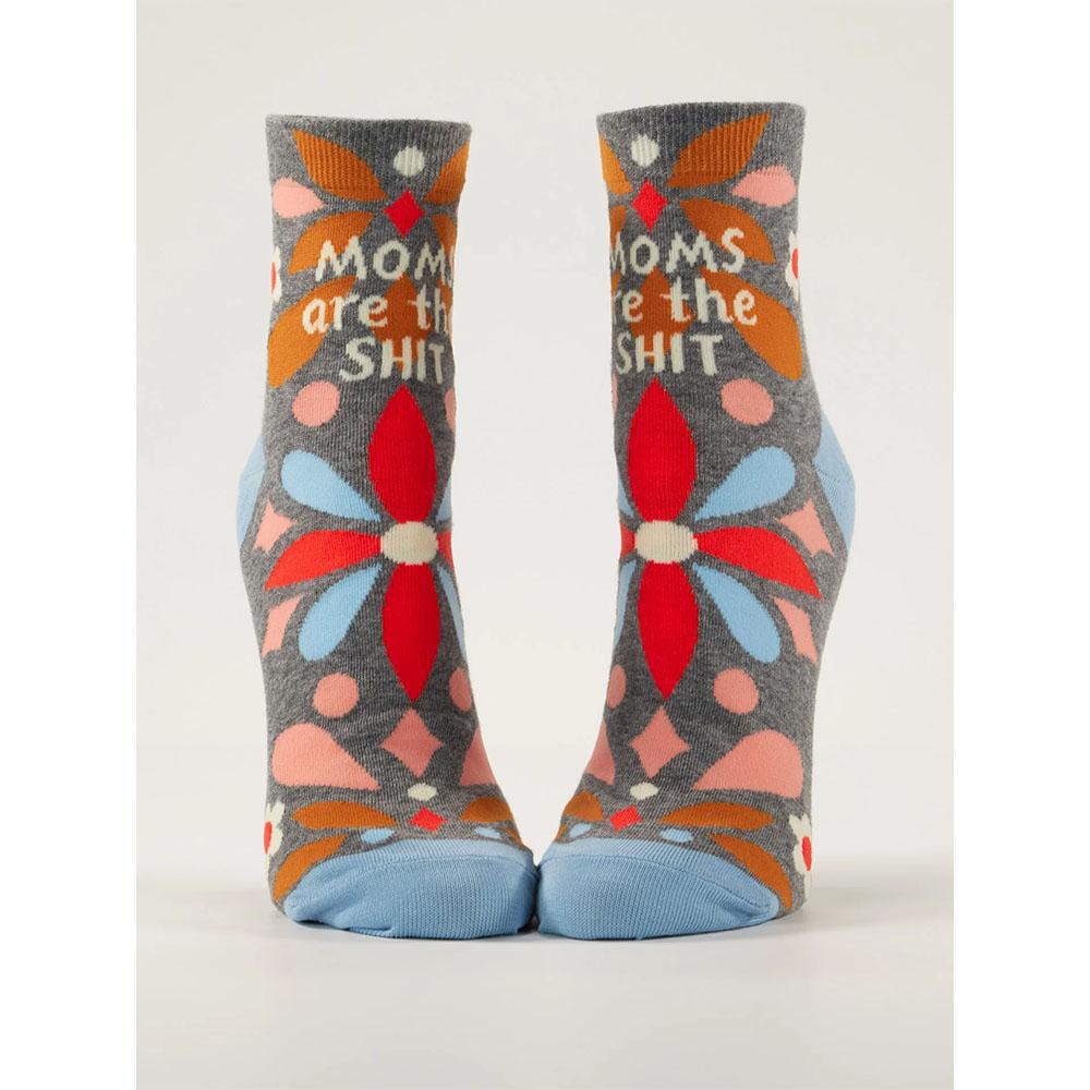 Moms Are The Shit W-Ankle Socks