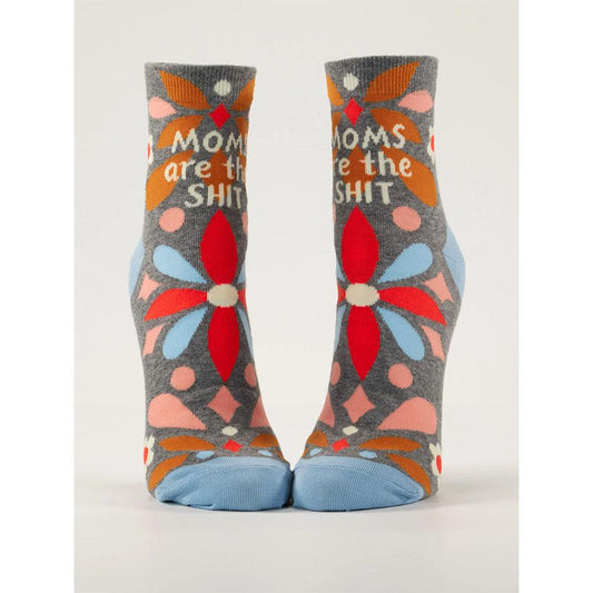 Moms Are The Shit W-Ankle Socks
