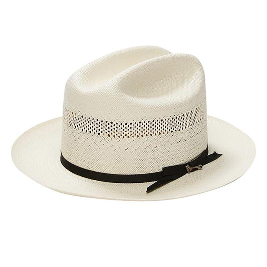 Open Road 25 - Stetson Shantung Panama Straw Western Hat