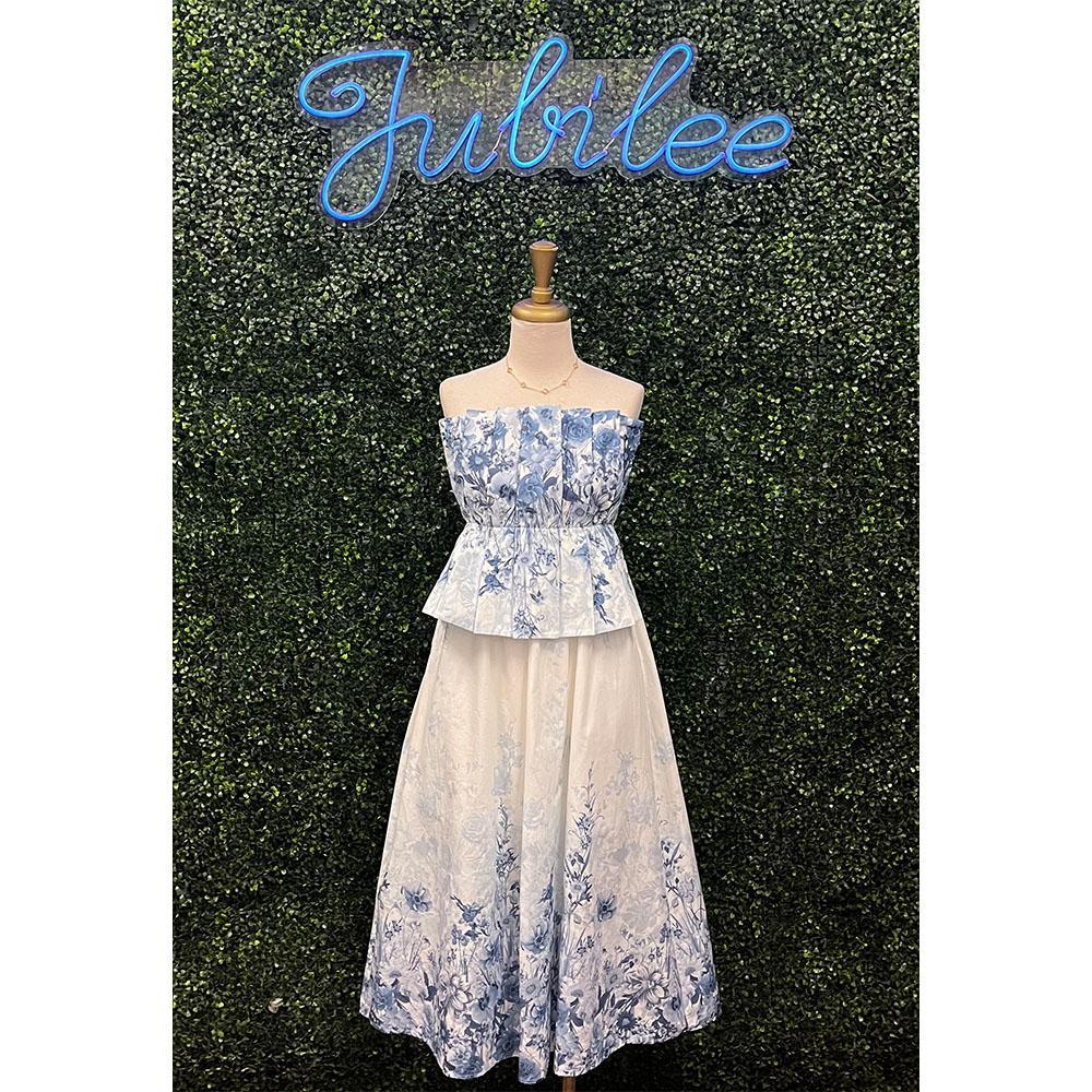 Suki Blue Floral Dress
