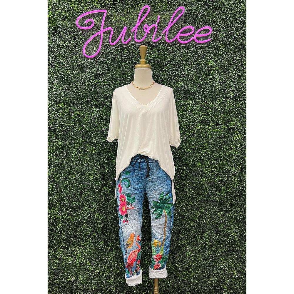 Geniviv Flamingo Pant