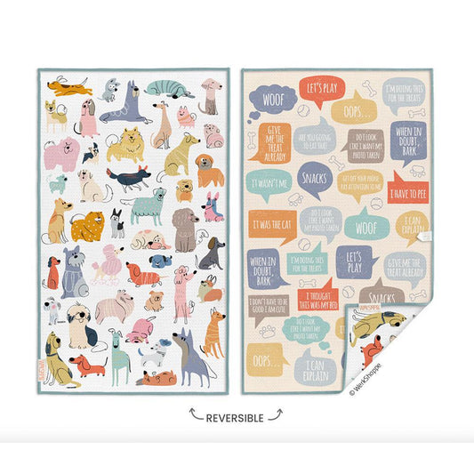 If Dogs Could Talk Microfiber Towel