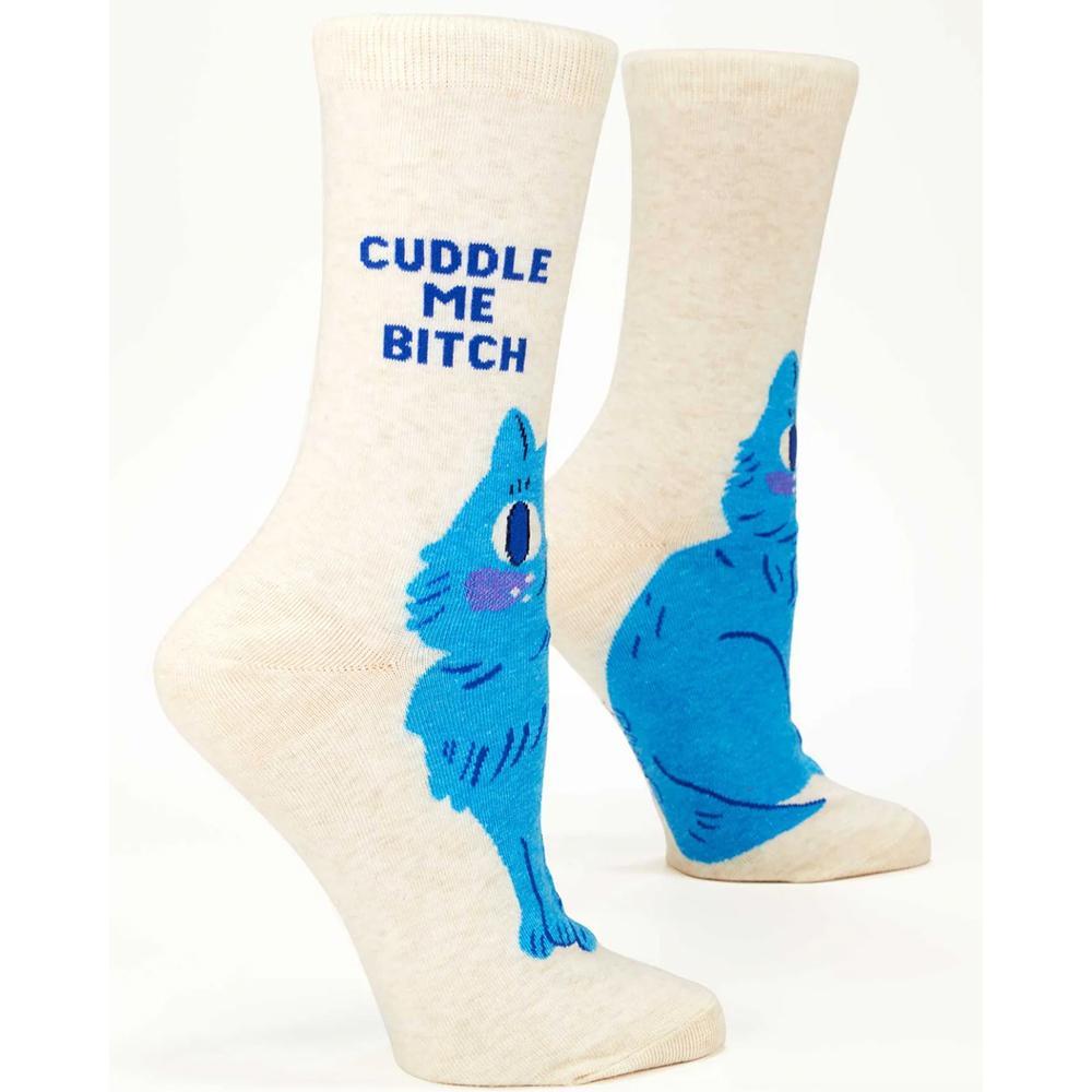 Cuddle Me Bitch Crew Socks
