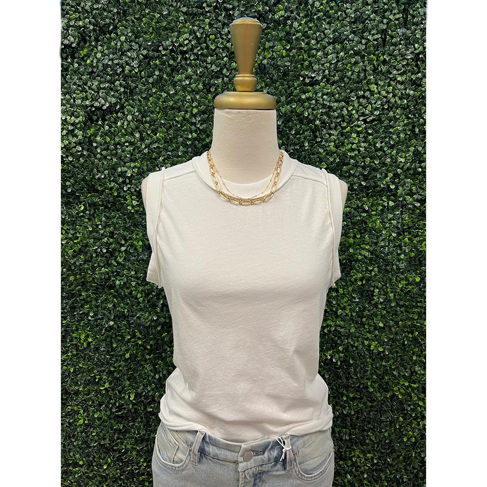 White Zo Tee