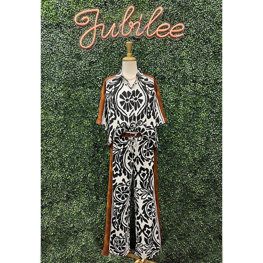 Robyn Bold Print Pants