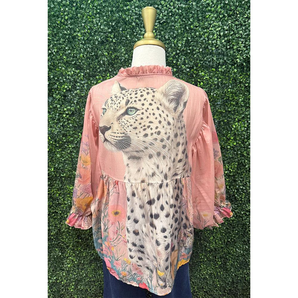 Helena Floral Blush Top