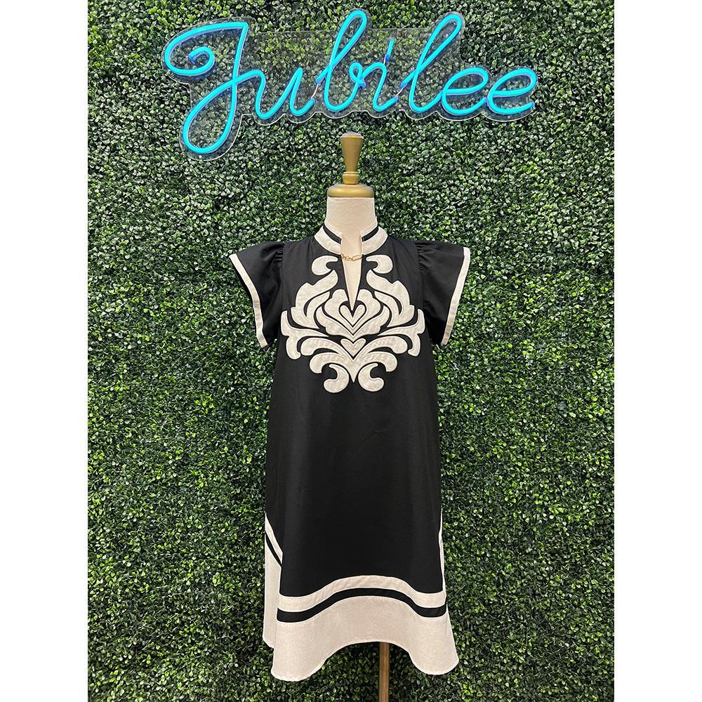 Lydia Linen V-Neck Mini Dress